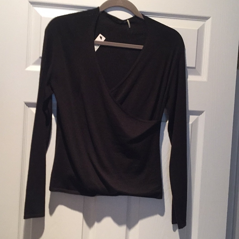 Soft Wool Sweater top  black